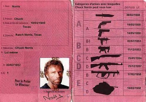 Antiguo Carnet del gran Chuck