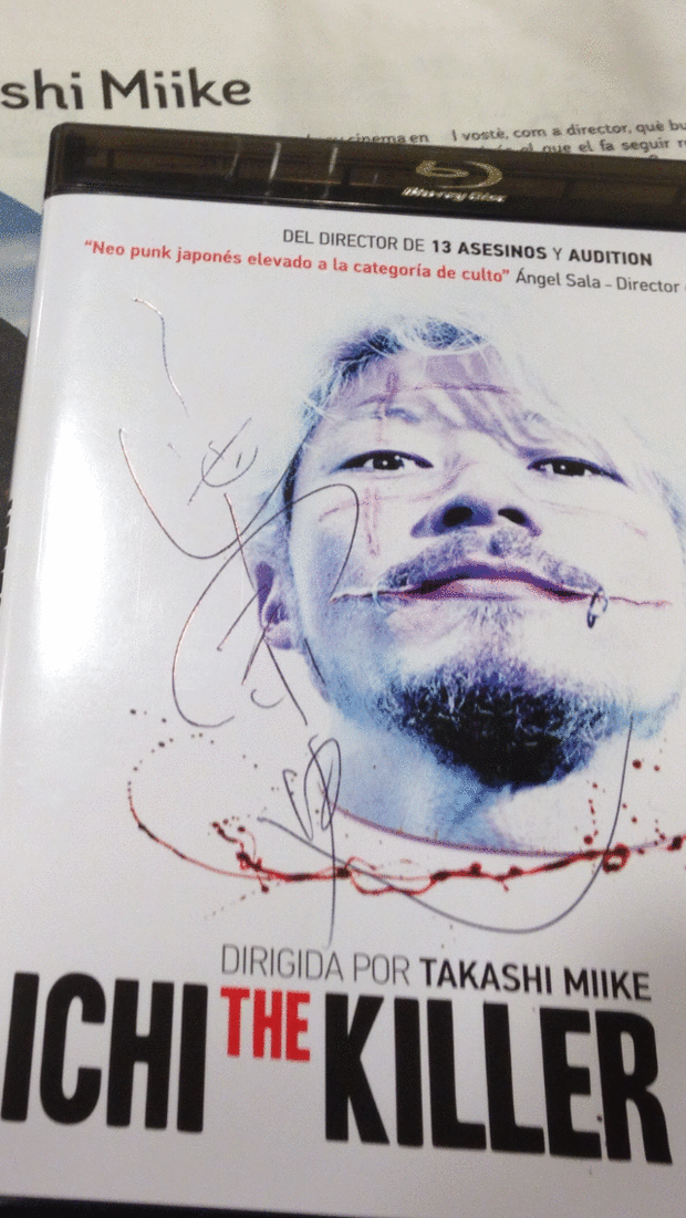 Ichi the Killer firmada por Takashi Miike