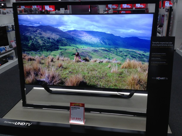 Primer televisor 4k en mm de palma, impresionante!