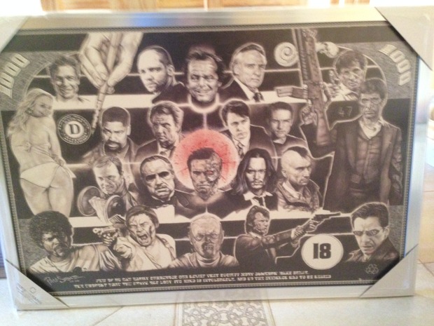 Poster Personajes de cine 