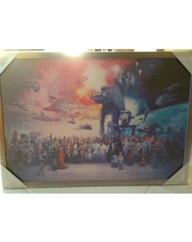 Poster personajes Star Wars 