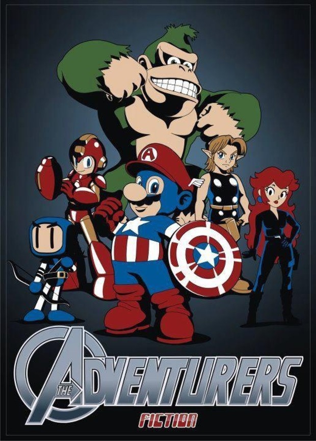 Los Vengadores de nintendo! (Foto Friki de la semana)