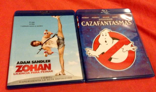 Las dos de oferta en MM, ghostbusters y zohan!!