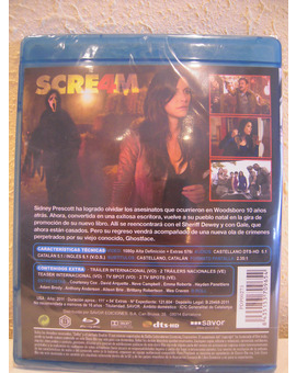 Trasera Scream 4 con extras capados (de vuelta va)