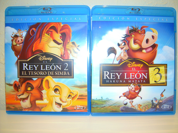El Rey León 2: El Tesoro de Simba y El Rey León 3: Hakuna Matata (28/6/2013)