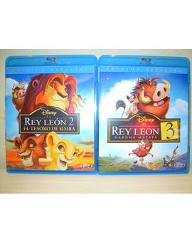 El Rey León 2: El Tesoro de Simba y El Rey León 3: Hakuna Matata (28/6/2013)