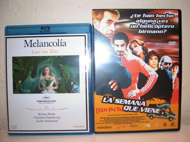 Melancolía y DVD La Semana que Viene (Sin Falta) (14/10/2013)