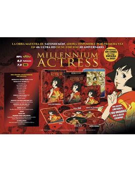 MILLENNIUM ACTRESS A LA VENTA 10 DE NOVIEMBRE 2021