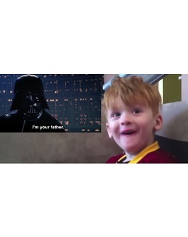 "Yo soy tu PADRE" Reación de los niños...