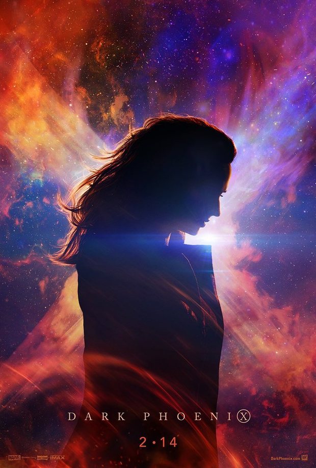 Dark Phoenix: x men (1° POSTER)