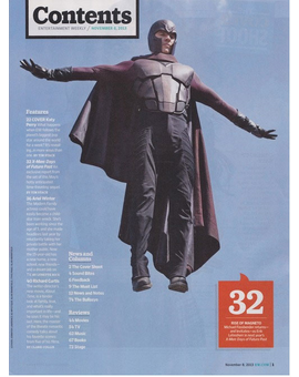 Primer vistazo: TRAJE DE MAGNETO en X men dias del futuro pasado. ¿Que os parece?