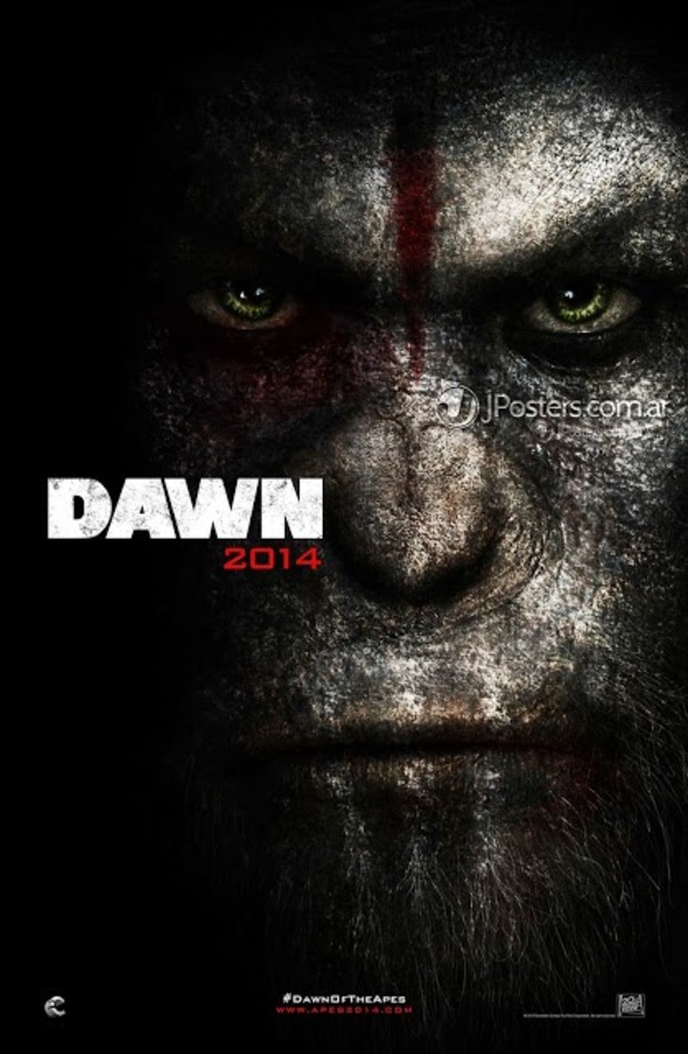 Treaser poster de DAWN OF THE PLANET OF THE APES (EL AMANECER DEL PLANETA DE LOS SIMIOS)