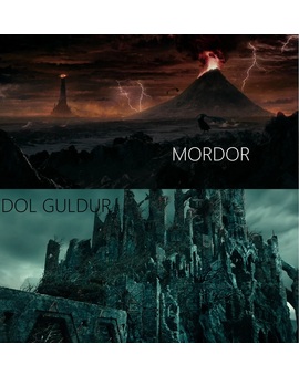 MORDOR vs DOL GULDUR ¿Con cual sitio os quedáis?