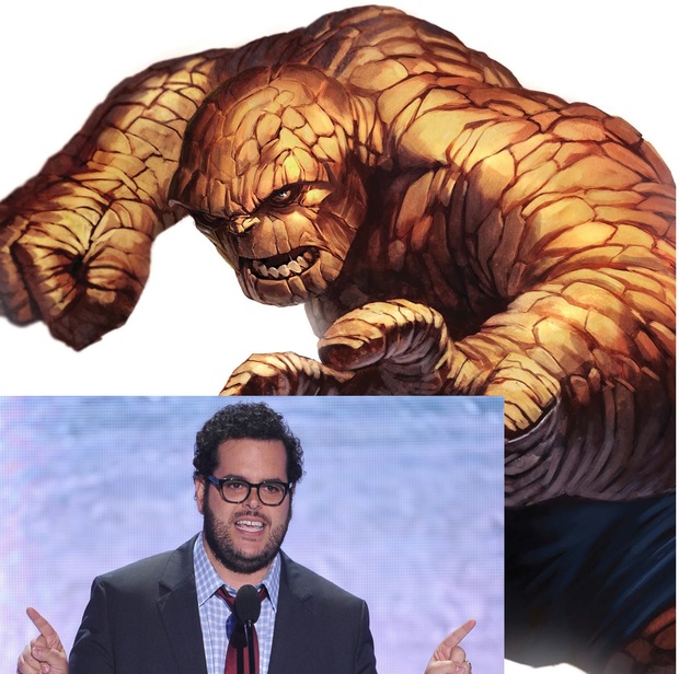 Josh Gad podría ser La Cosa en el reboot de 'Los 4 fantásticos' ¿Qué os parace?