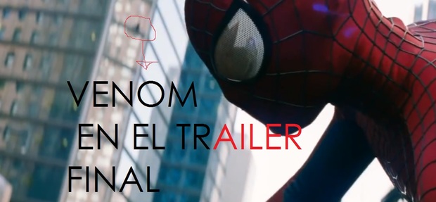 VENOM APARECE EN EL ULTIMO TRAILER DE The amazing spiderman 2