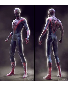 CONCEPT ARTS desechados de THE AMAZING SPIDER-MAN 2