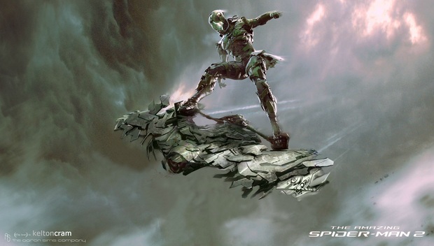 CONCEPT ARTS desechados de THE AMAZING SPIDER-MAN 2