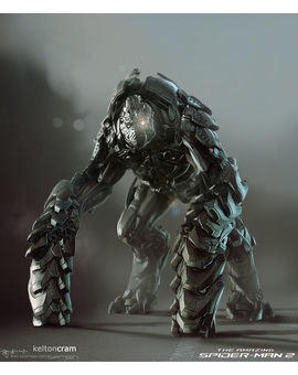 CONCEPT ARTS desechados de THE AMAZING SPIDER-MAN 2