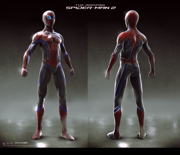 CONCEPT ARTS desechados de THE AMAZING SPIDER-MAN 2