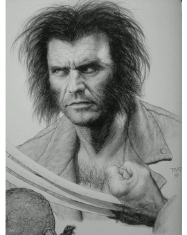 Concept del Lobezno de 1997 si Mel Gibson hubiera aceptado el papel ¿QUÉ OS PARECE?