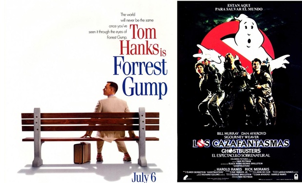 FORREST GUMP y LOS CAZAFANTASMAS VOLVERÁN a verse en EL CINE