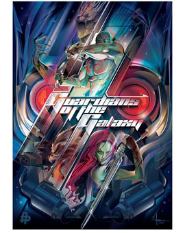 INCREIBLES POSTERS FAN de GUARDIANES DE LA GALAXIA
