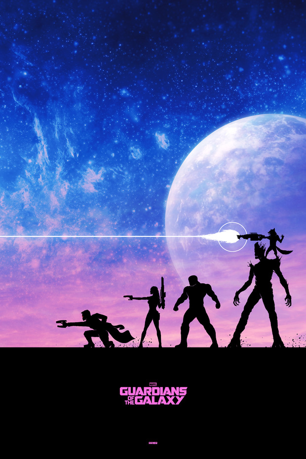 INCREIBLES POSTERS FAN de GUARDIANES DE LA GALAXIA (3)