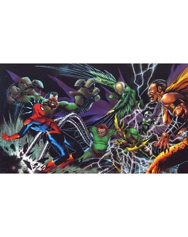 Un video de 'Los Seis Siniestros' revela el concept art de Buitre y Doctor Octopus
