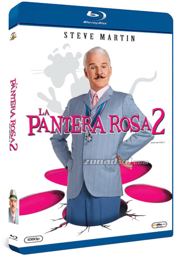 Ayuda caratula Pantera Rosa 2 con Steve Martin.
