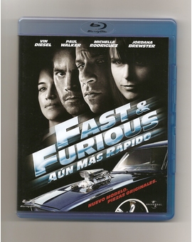 Fast and furious. Aún más rápido - Caratula delantera