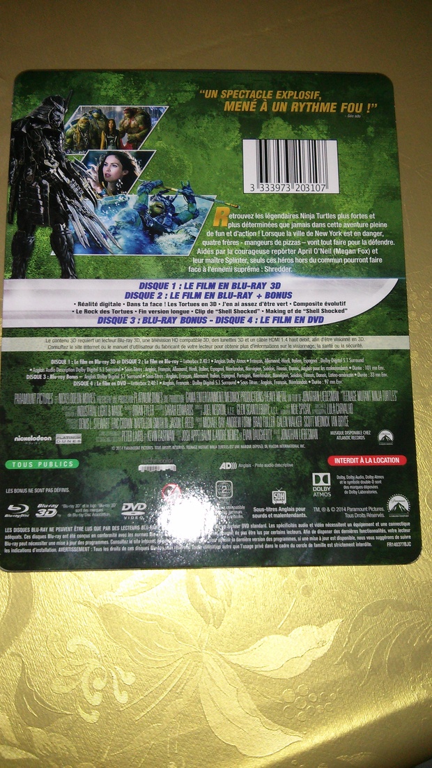 NINJA TURTLES STEELBOOK 