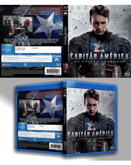 Capitán América: El primer Vengador Custom cover