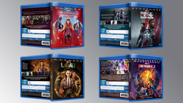 Caratulas de series Marvel