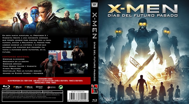 Mi caratula para "Xmen: Dias del Futuro pasado"