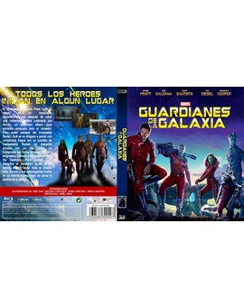 Mi Caratula para "Guardianes de la Galaxia"