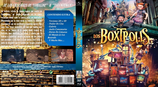 Mi Caratula para "Los Boxtrolls"