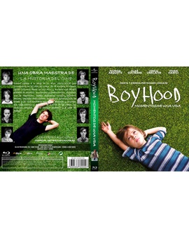 Una buena caratula para una buena pelicula , aquí mi caratula para "Boyhood"