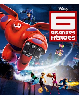 Mi Futura Portada para una Caratula de "6 Grandes Heroes" , Que opinan?