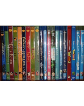 Mi Pequeña coleccion de Blurays Disney
