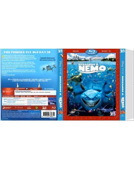Slipcover Buscando a Nemo 3D 1 Disco 