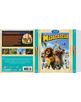 Slipcover Madagascar bluray