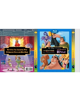 Slipcover las locuras del emperador / las locuras de kronk