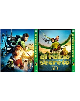 El Reino Secreto 3D Slipcover
