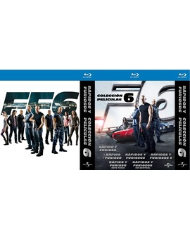 Rapidos y Furiosos 1-6 Slipcover