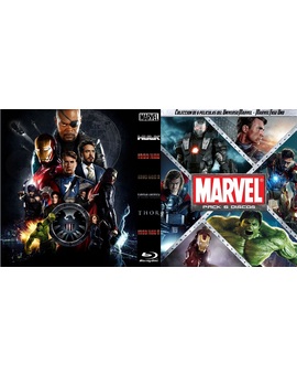 Los Vengadores fase 1 + Iron Man 3 Cover