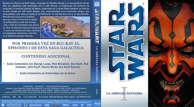 Star Wars La Amenaza Fantasma - Cover