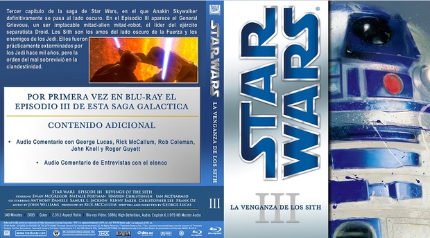 Star Wars La Venganza de los Sith - Cover