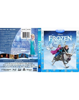 Mi caratula de Frozen terminada :D