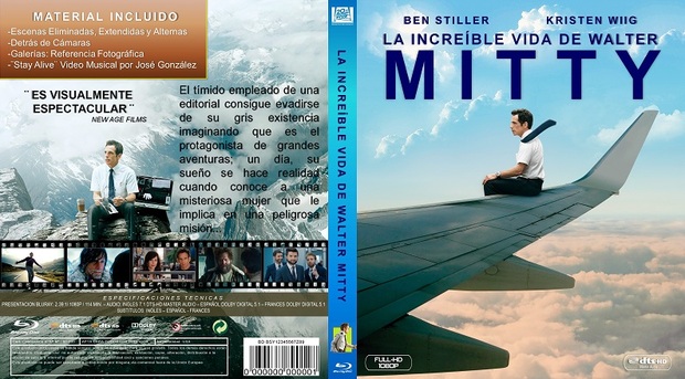 La Increible Vida de Walter Mitty -  Cover Completo
