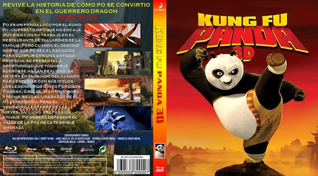Kung Fu Panda 3D - Caratula Completa